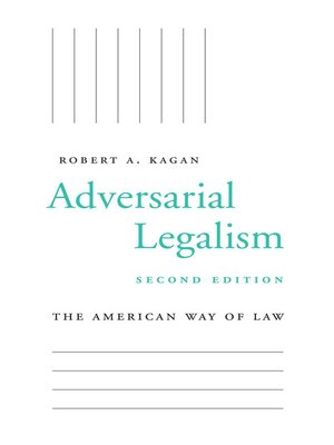 cover image of Adversarial Legalism